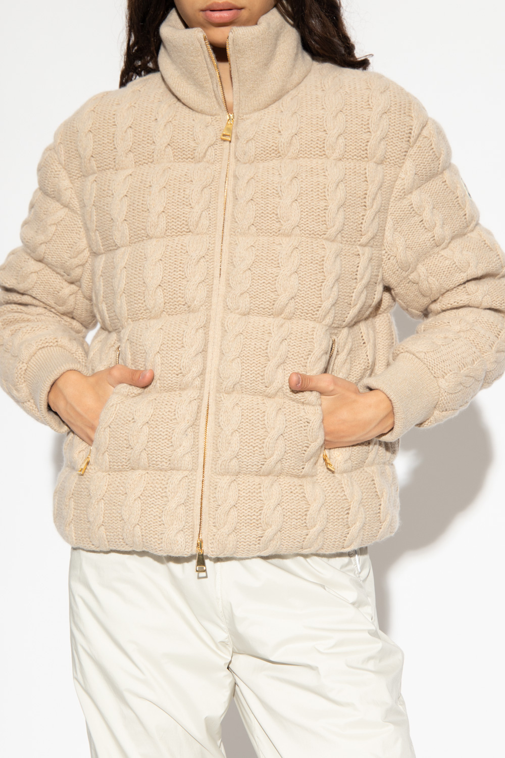 Coubus' jacket Moncler - Asymmetrical T-shirt with long Coubus' jacket Moncler - Asymmetrical T-shirt with long